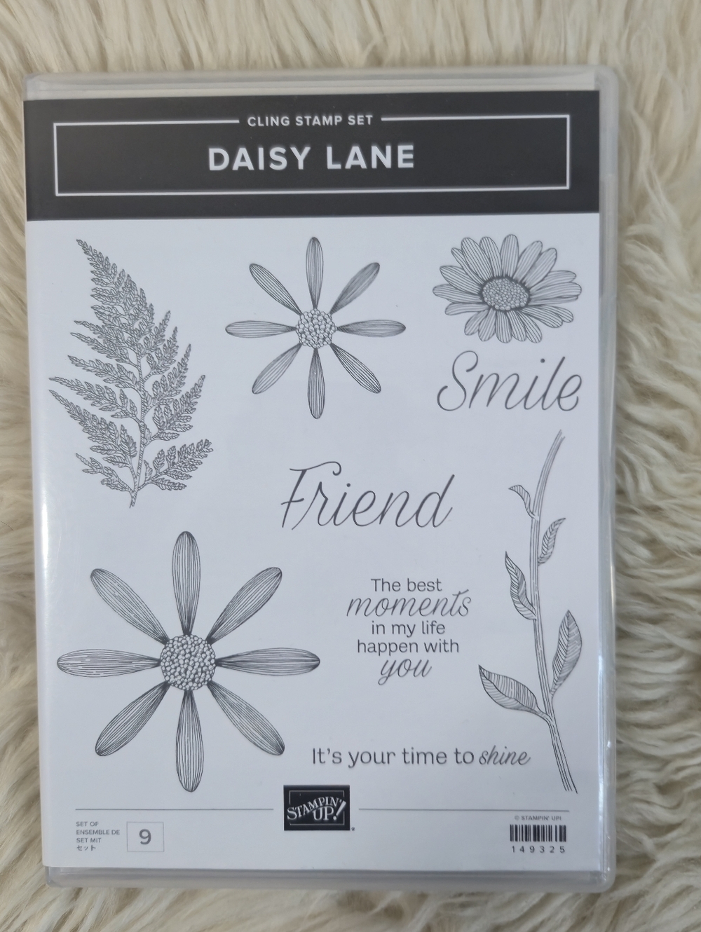 Stampin' Up! Daisy Lane Cling Mount Stamp Set